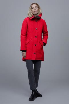 Chamarras Canada Goose Mujer México - Rossclair Abrigos Rojos XR6298154